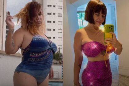 TRANSFORMAÇÃO! Valentina Francavilla impressiona com antes e depois