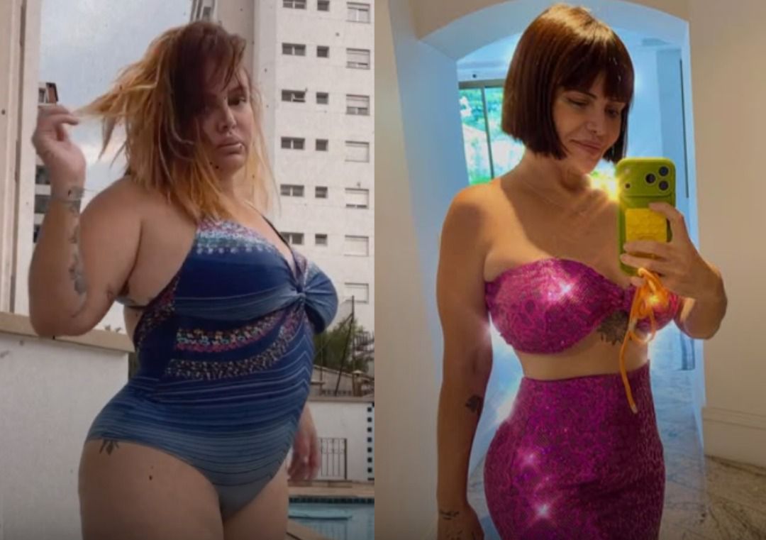 TRANSFORMAÇÃO! Valentina Francavilla impressiona com antes e depois