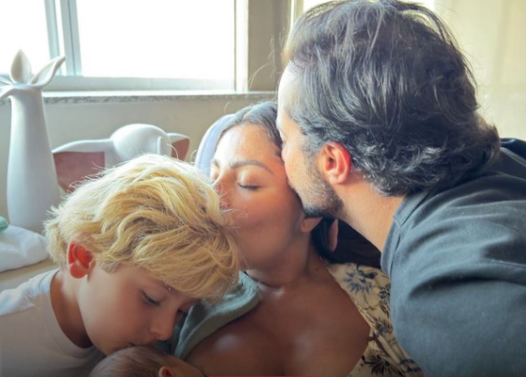 NASCEU! Thammy Miranda celebra chegada do filho Vicente