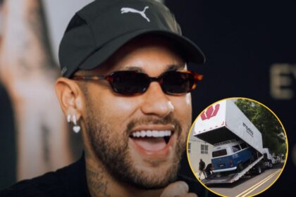 LUXO! Neymar ganha Kombi de R$ 270 mil inspirada na infância.