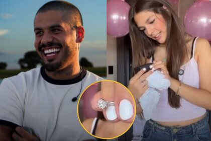 LUXO! Zé Felipe presenteia sobrinha com anel de R$ 280 mil.