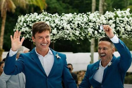 CASAMENTO! Ex-repórter do Mais Você oficializa união no Rio.