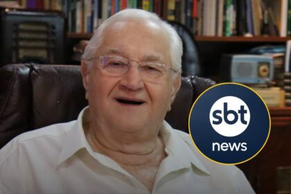 RETORNO! Boris Casoy estreia no SBT News aos 85 anos.