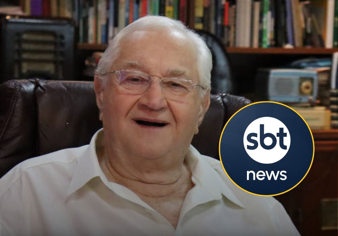 RETORNO! Boris Casoy estreia no SBT News aos 85 anos.